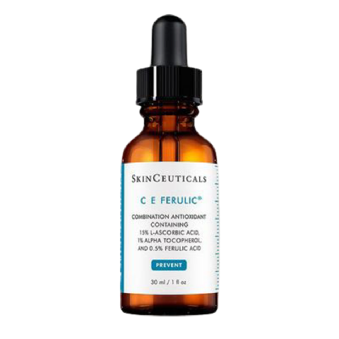 Vitamin C serum bottles